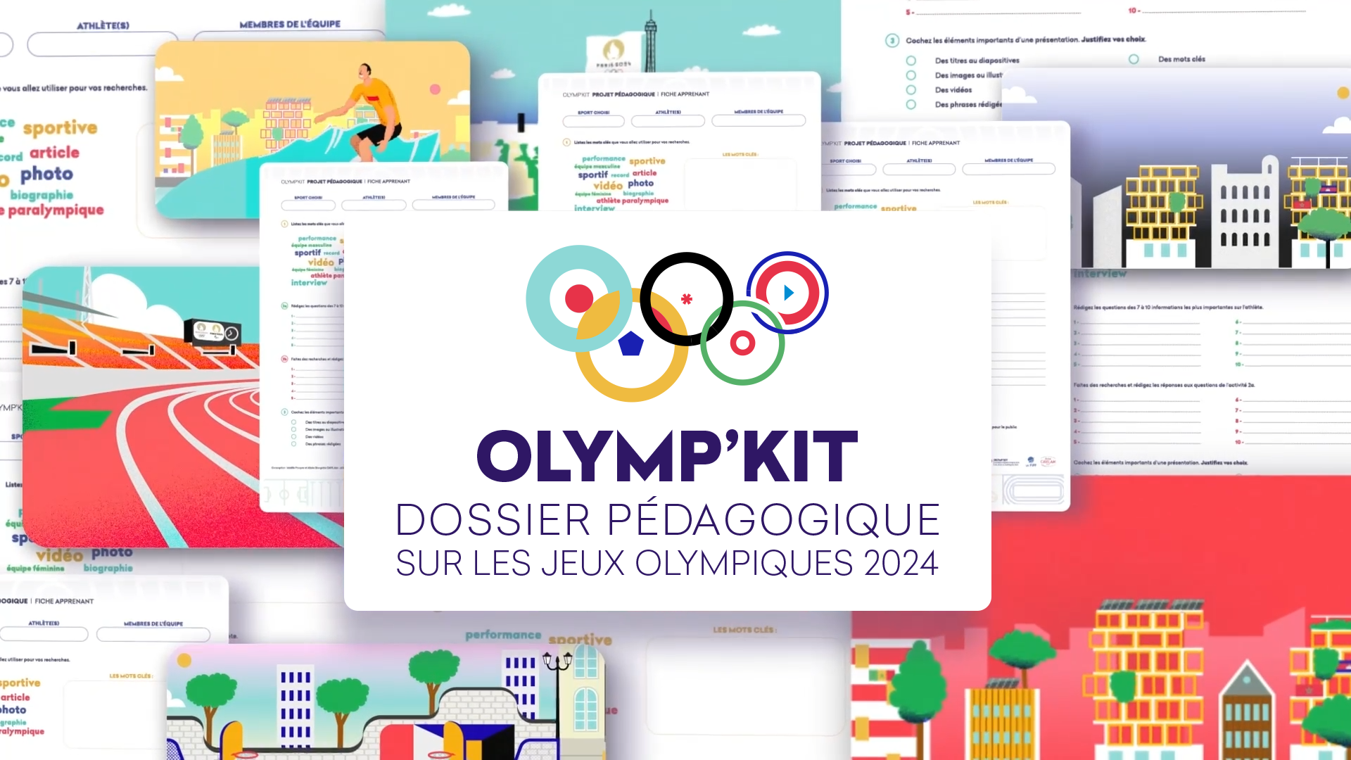 Olymp’Kit Dossier pédagogique sur les Jeux Olympiques 2024 Le monde